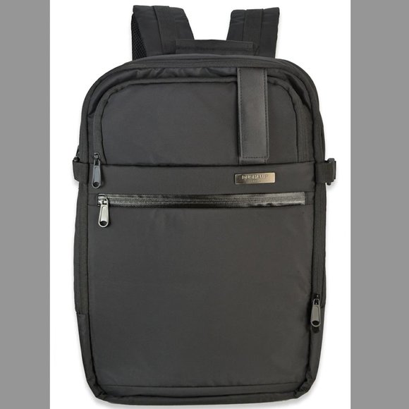BLACK Getaway Expandable Carry-On Backpack Suitcase by Duchamp